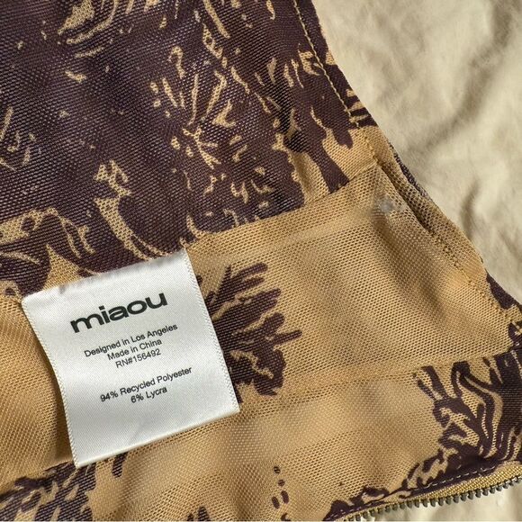 Rare MIAOU Elegant printed set - Picture 7 of 7